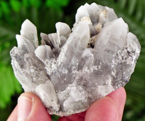 Amazing Milky Quartz with Calcite, Raw Crystal, Natural Mineral, Healing Crystal, Mineral Specimen B3433