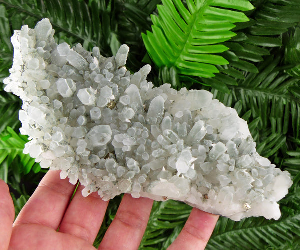 Amazing Quartz with Chlorite and Pyrite Crystal, Raw Crystal, Natural Mineral, Healing Crystal, Mineral Specimen B3628