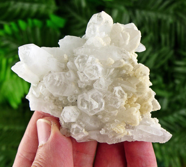 Amazing Milky Quartz with Calcite, Raw Crystal, Natural Mineral, Healing Crystal, Mineral Specimen B3569