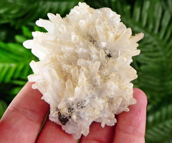 Amazing Shiny Quartz with Sphalerite, Raw Crystal, Natural Mineral, Healing Crystal, Mineral Specimen B3528