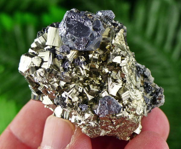 Amazing Galena with Pyrite, Raw Crystal, Natural Mineral, Healing Crystal, Mineral Specimen B3715