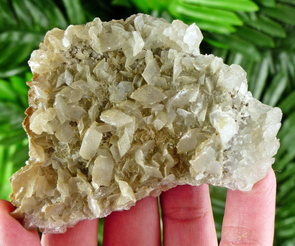 Amazing Calcite with Chlorite, Raw Crystal, Natural Mineral, Healing Crystal, Mineral Specimen B3803