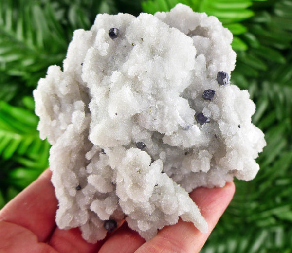 Amazing Chalcedony with Galena, Raw Crystal, Natural Mineral, Healing Crystal, Mineral Specimen B3879