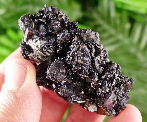 Amazing Black Sphalerite Crystals, Raw Crystal, Natural Mineral, Healing Crystal, Mineral Specimen B3938