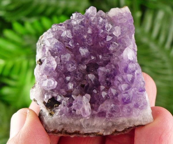 Rare Amethyst with Sphalerite from famous Chala Mine, Raw Crystal, Natural Mineral, Healing Crystal, Mineral Specimen B3987