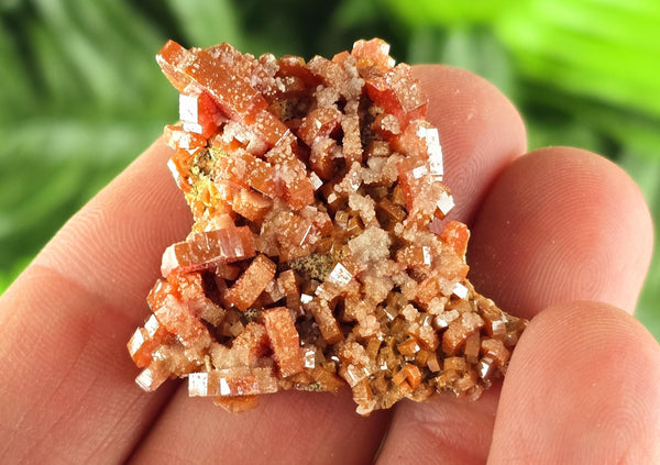 Amazing Red Vanadinite, Raw Crystal, Natural Mineral, Healing Crystal, Mineral Specimen B4036