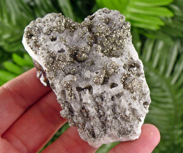 Amazing Chalcopyrite with Pyrite, Raw Crystal, Natural Mineral, Healing Crystal, Mineral Specimen B4045