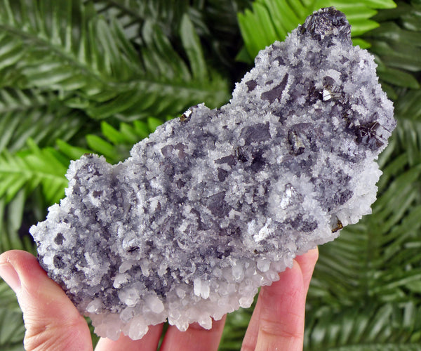 Amazing Galena with Quartz and Sphalerite, Raw Crystal, Natural Mineral, Healing Crystal, Mineral Specimen B4113