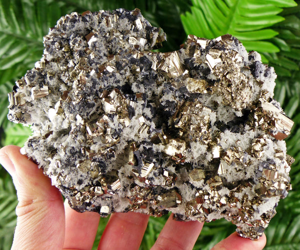 Museum Big Pyrite Crystal, Raw Crystal, Natural Mineral, Healing Crystal, Mineral Specimen B4061