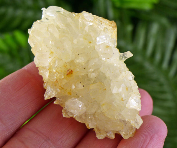 Quartz with Iron Oxide, Raw Crystal, Natural Mineral, Healing Crystal, Mineral Specimen B4153