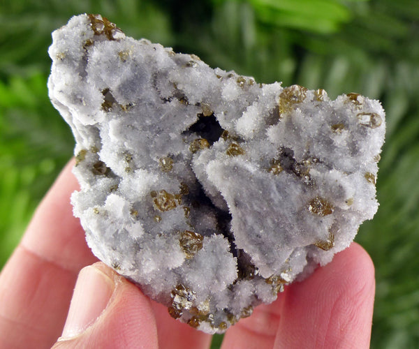 Rare Gem Sphalerite with Chalcedony, Raw Crystal, Natural Mineral, Healing Crystal, Mineral Specimen B4116