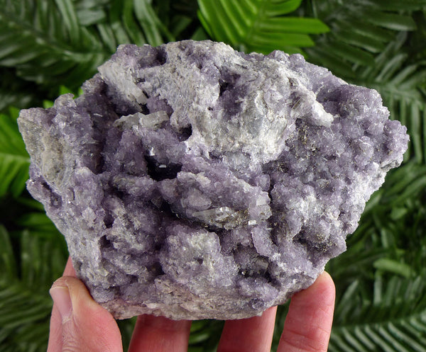 Amazing Fluorite with Baryte, Raw Crystal, Natural Mineral, Healing Crystal, Mineral Specimen B4181