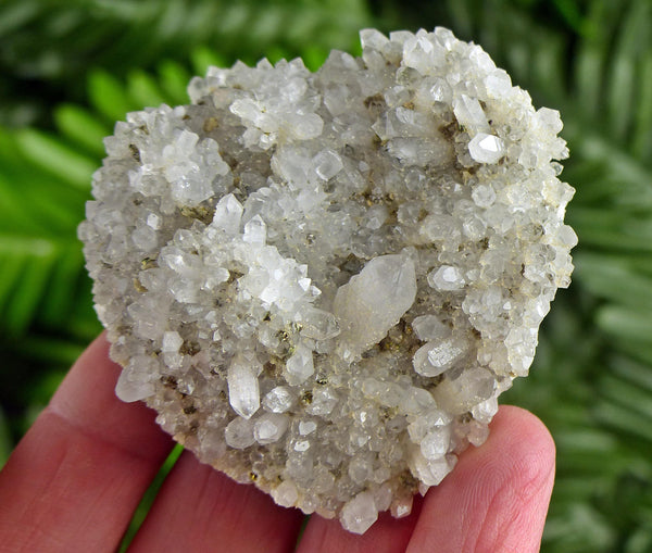 Amazing Shiny Quartz with Pyrite, Raw Crystal, Natural Mineral, Healing Crystal, Mineral Specimen B4353