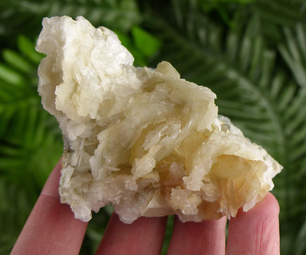 Calcite with Chlorite, Raw Crystal, Natural Mineral, Healing Crystal, Spirituality Crystal, Mineral Specimen B4360